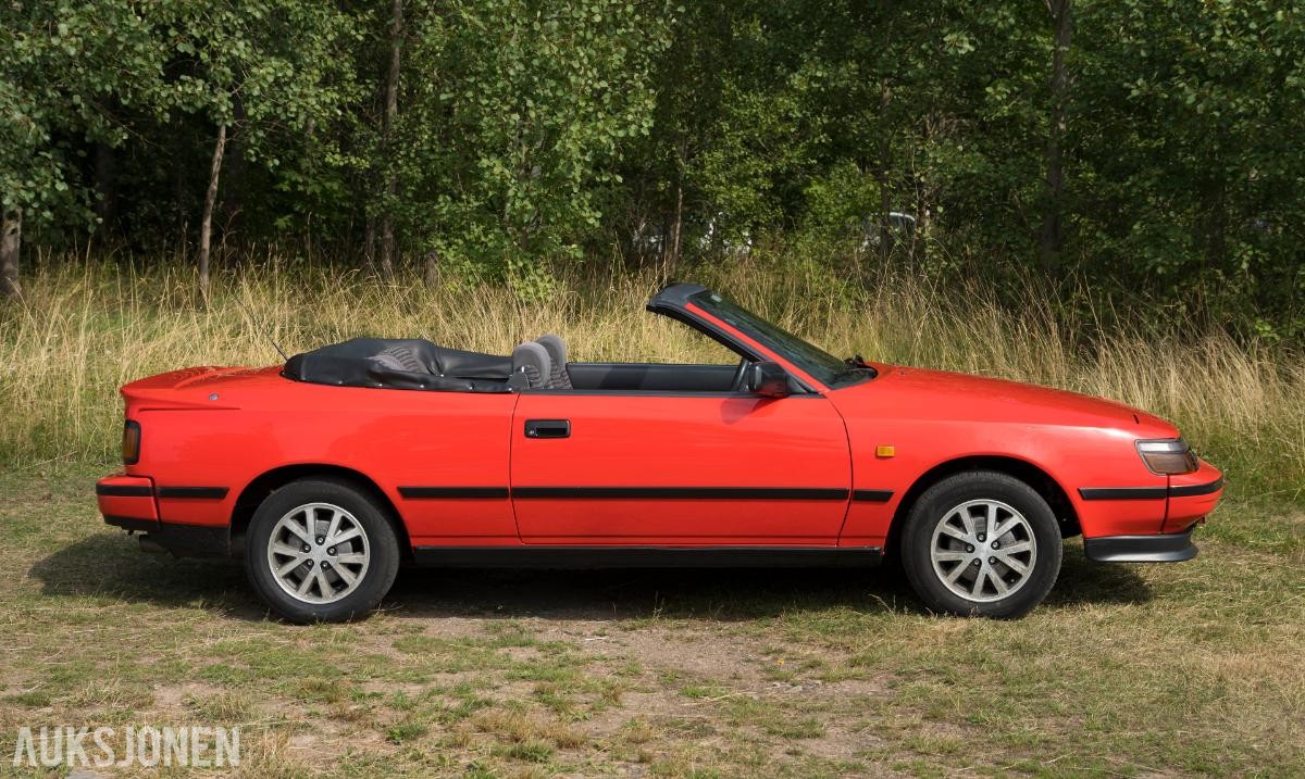 1986 Toyota Celica cabriolet 2.0 150HK EU OK 05.2028  140198km