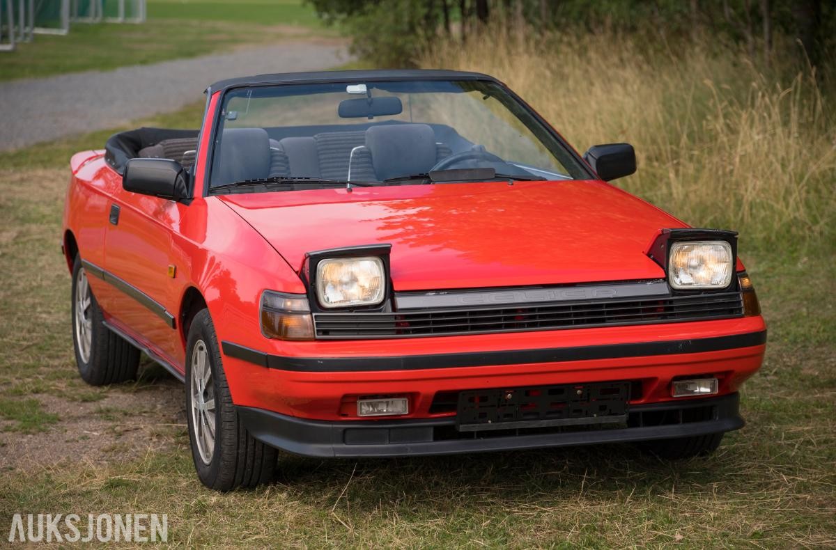 1986 Toyota Celica cabriolet 2.0 150HK EU OK 05.2028  140198km