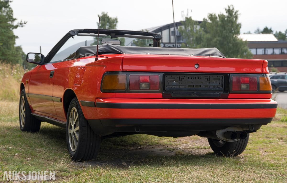 1986 Toyota Celica cabriolet 2.0 150HK EU OK 05.2028  140198km