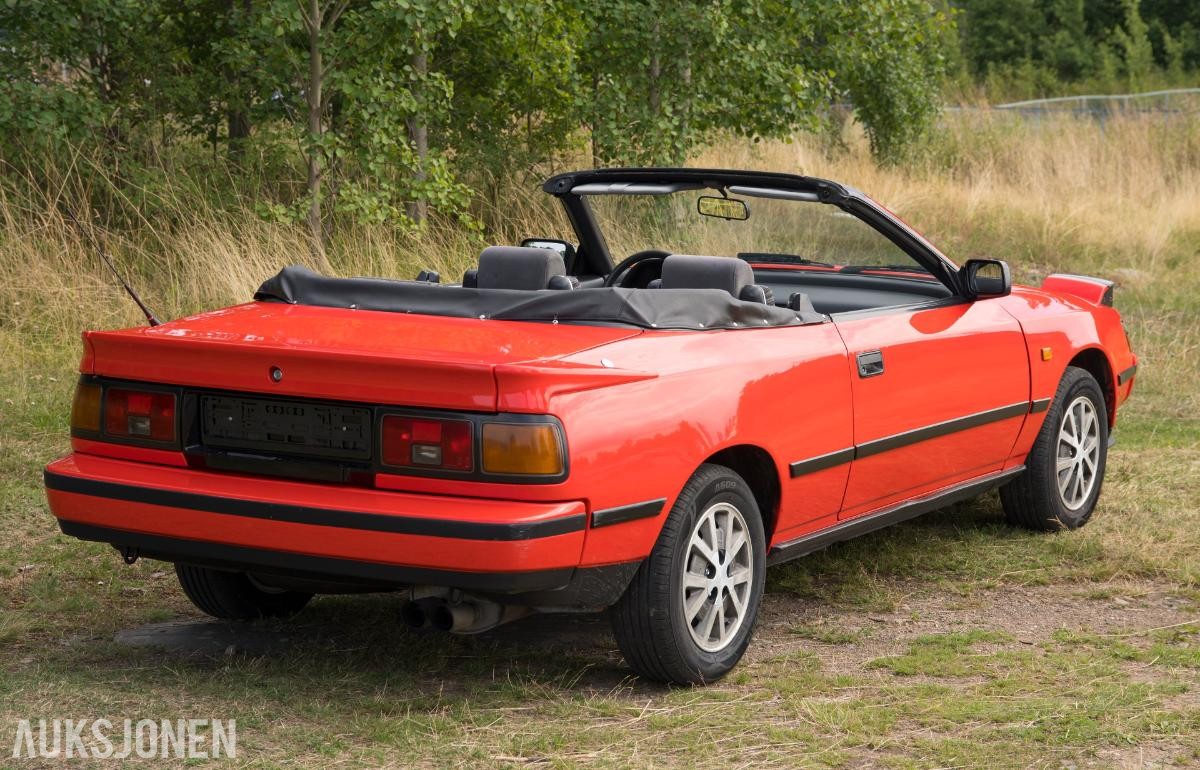 1986 Toyota Celica cabriolet 2.0 150HK EU OK 05.2028  140198km