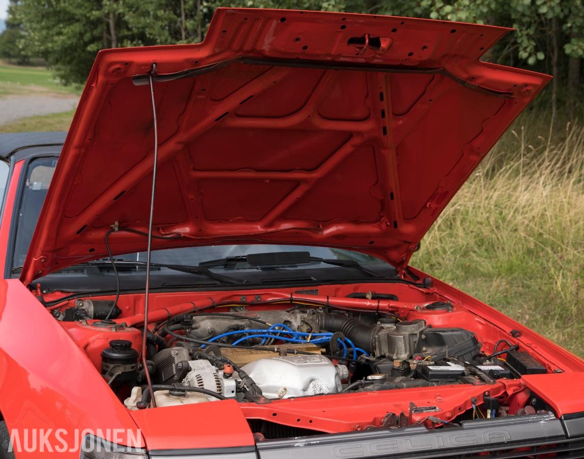 1986 Toyota Celica cabriolet 2.0 150HK EU OK 05.2028  140198km
