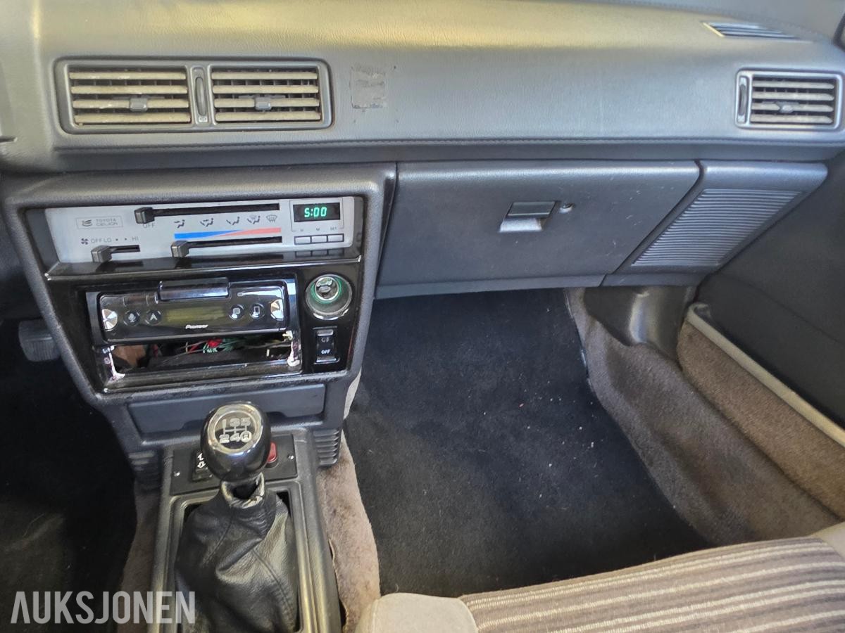 1986 Toyota Celica cabriolet 2.0 150HK EU OK 05.2028  140198km