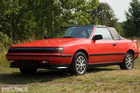 1986 Toyota Celica cabriolet 2.0 150HK EU OK 05.2028 140198km