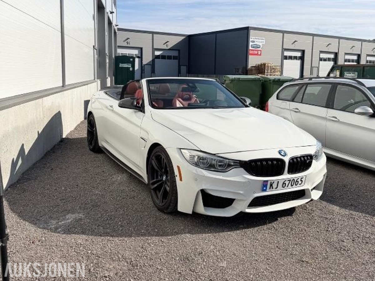 2014 BMW M4 CABRIOLET 3.0 431HK DKG AUTOMAT CRUISEKONTROLL