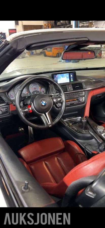 2014 BMW M4 CABRIOLET 3.0 431HK DKG AUTOMAT CRUISEKONTROLL