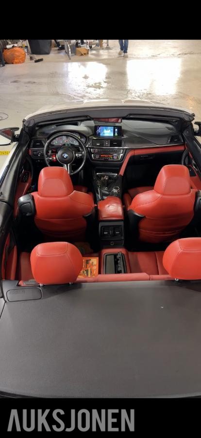 2014 BMW M4 CABRIOLET 3.0 431HK DKG AUTOMAT CRUISEKONTROLL
