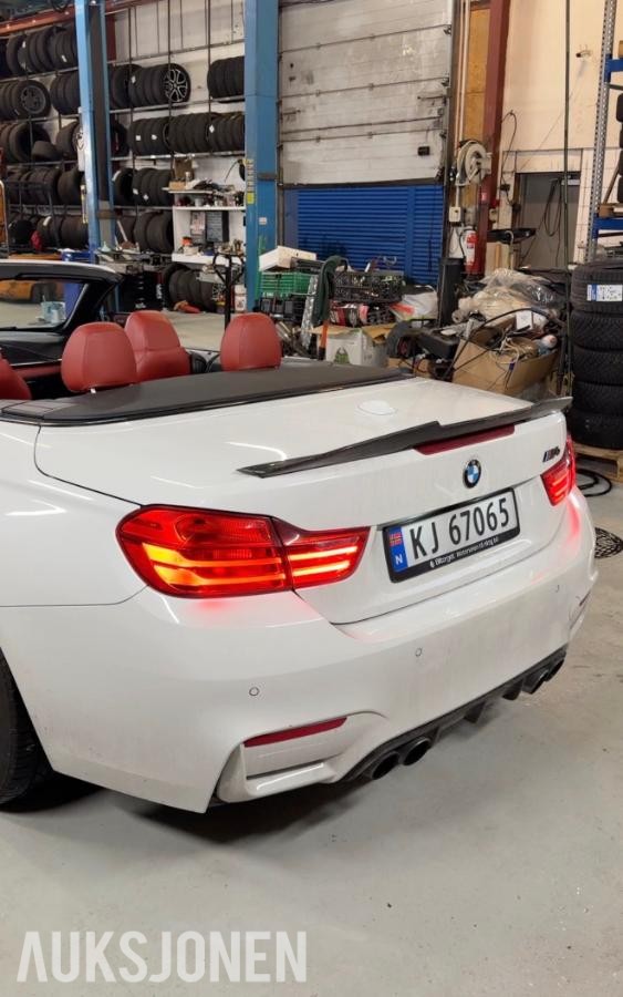 2014 BMW M4 CABRIOLET 3.0 431HK DKG AUTOMAT CRUISEKONTROLL