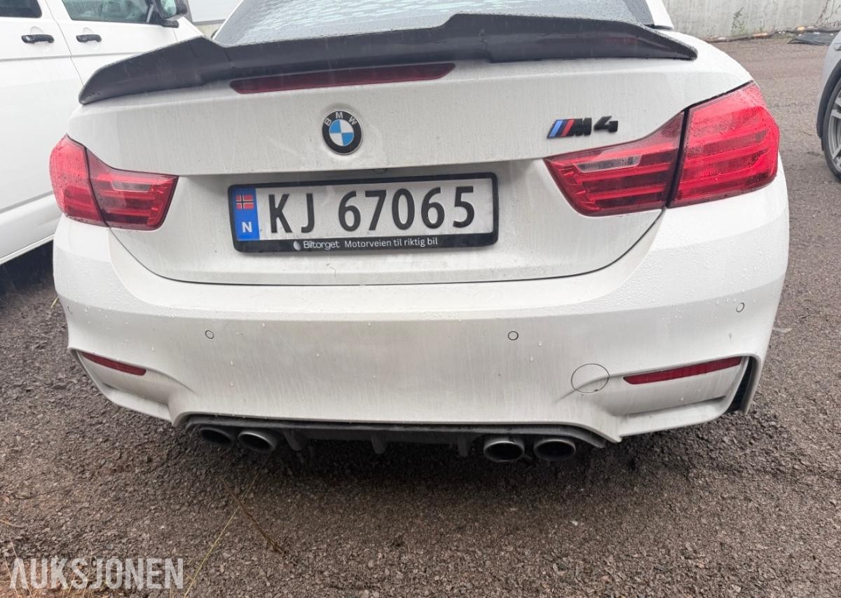 2014 BMW M4 CABRIOLET 3.0 431HK DKG AUTOMAT CRUISEKONTROLL