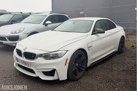 2014 BMW M4 CABRIOLET 3.0 431HK DKG AUTOMAT CRUISEKONTROLL 