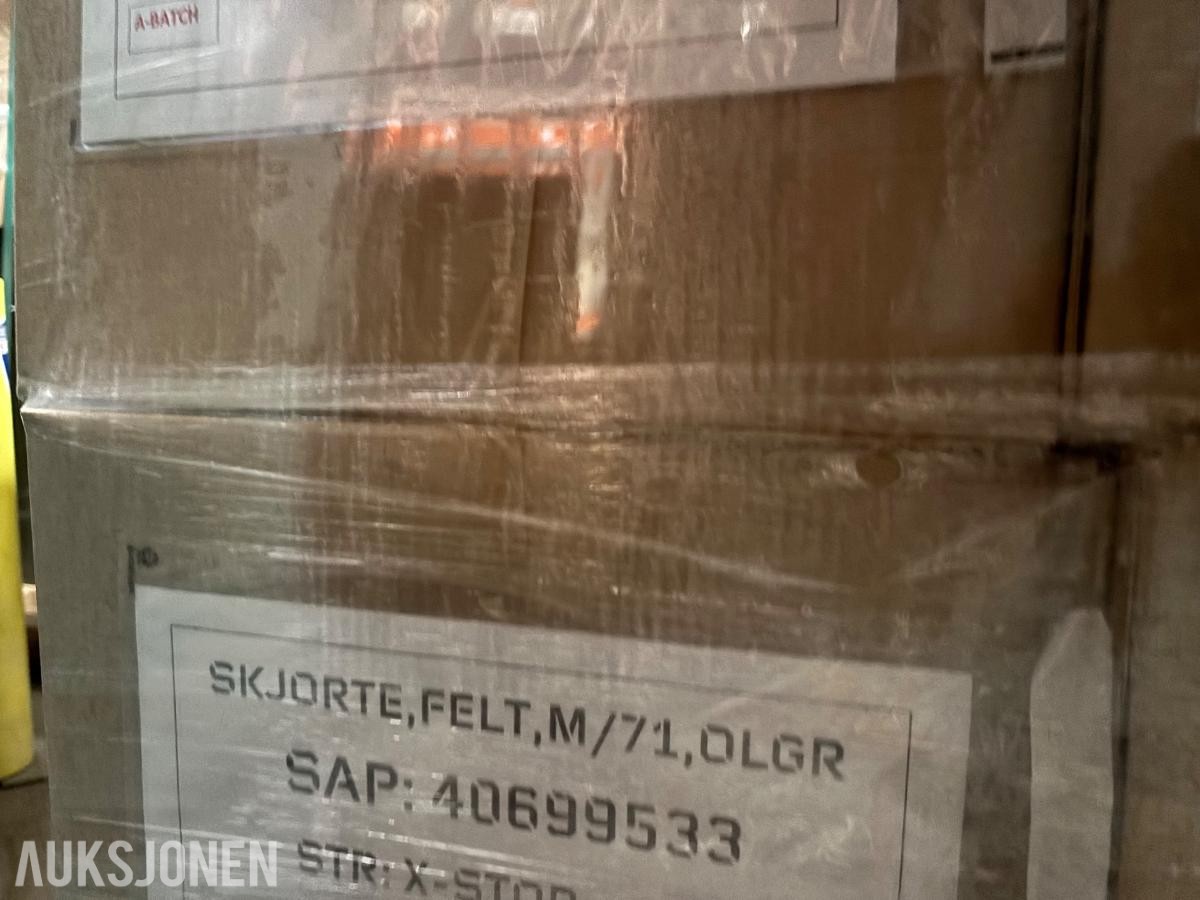 Parti med Forsvarets feltskjorte M-71 