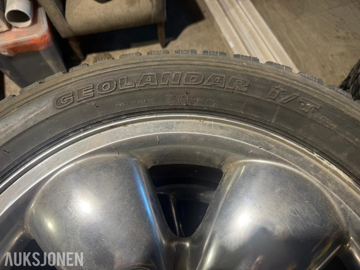 4 stk. Yokohama dekk med felg til Dodge Ram
