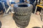 4 stk. 17" dekk uten felg