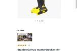 Stanley SFMCF920B - Batteridrevet muttertrekker, 4 stk