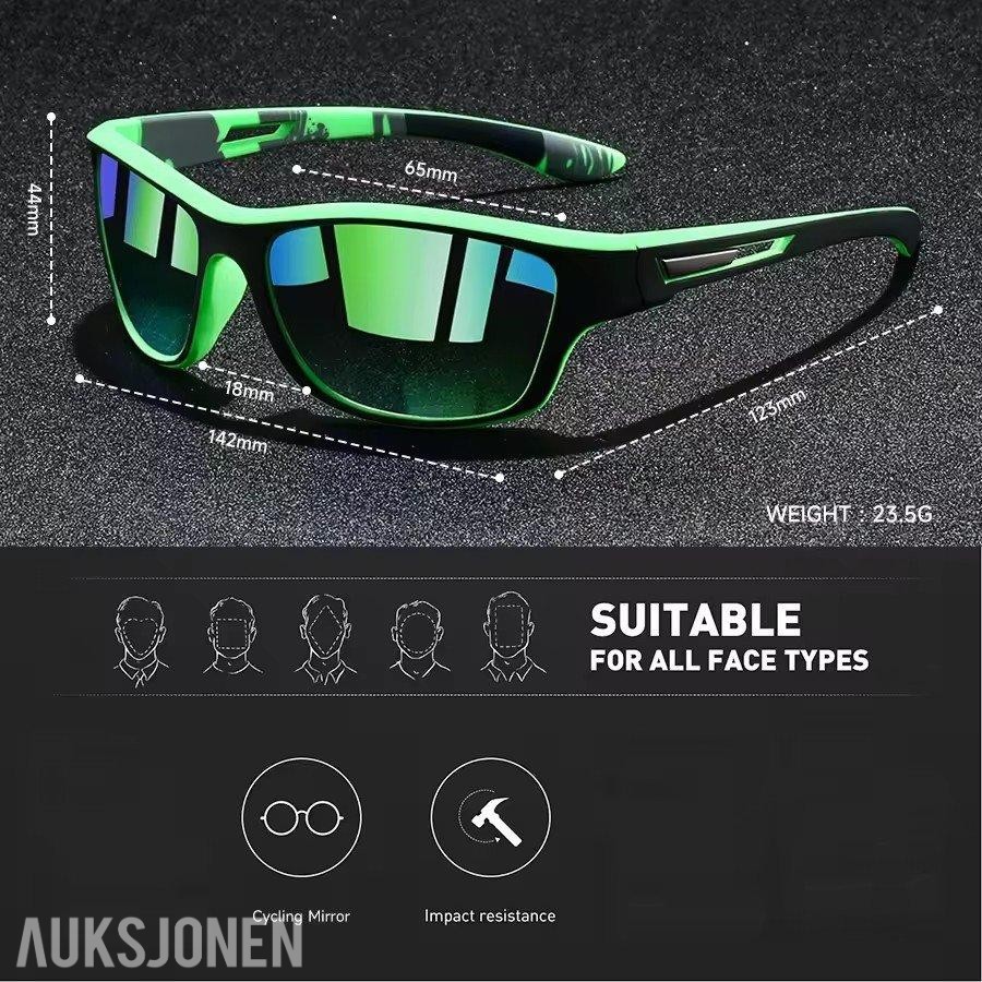SAMLEPAKKE MED HELE 128 SOLBRILLER, INKLUDERT 10 BLUETOOTHBRILLER