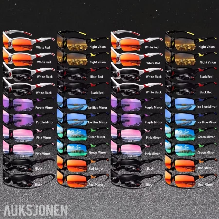 SAMLEPAKKE MED HELE 128 SOLBRILLER, INKLUDERT 10 BLUETOOTHBRILLER