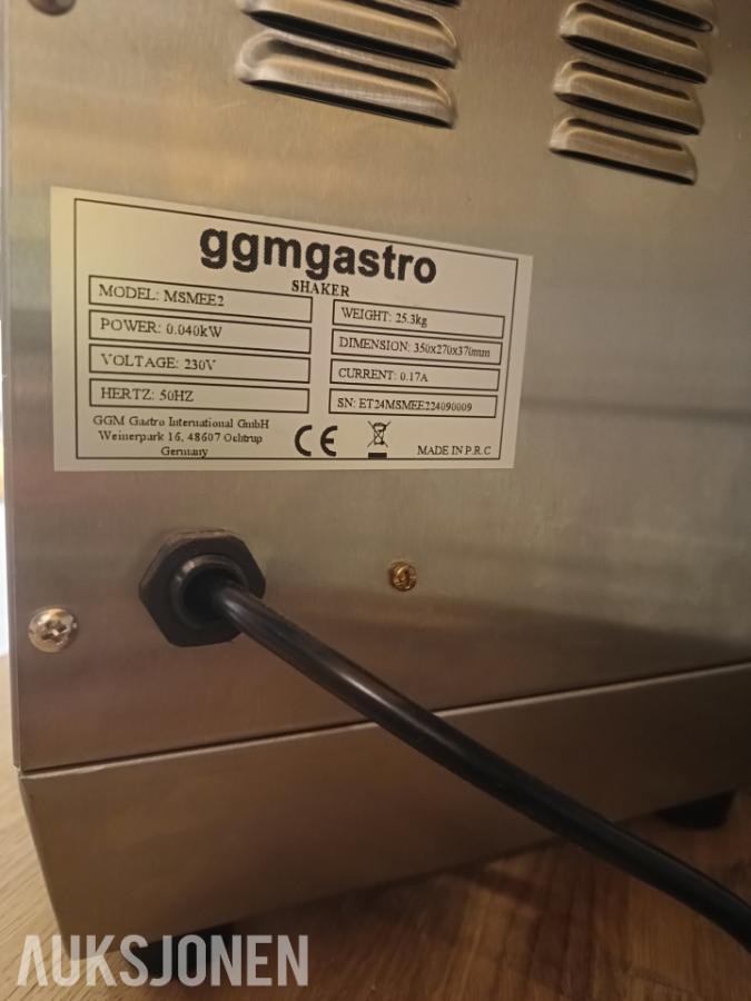 GGM Gastro FSET6 / FSET28 / MSMEE2