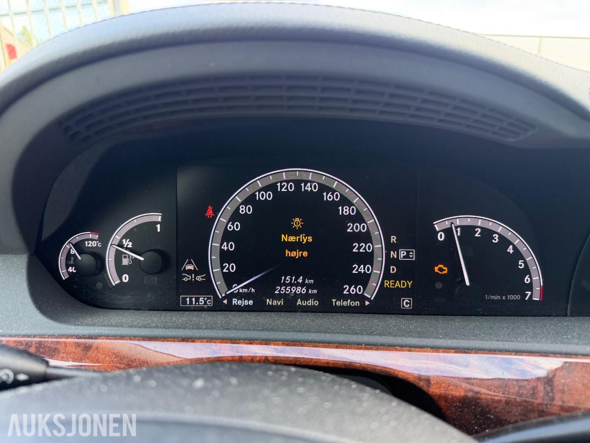 2009 Mercedes-Benz S-Klasse, S 400 279HK,SKINN,TAKLUKE,HK,KEYLESS+++, 256000km