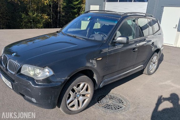 2008 BMW X3 2.0D  177hk  M-SPORT AUTOMAT S+V DEKK EU OK 04.2028 