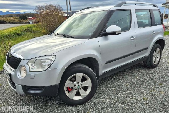 2013 Skoda Yeti 2.0 Diesel 4X4, EGR delete og chippet, EU OK, Hengerfeste, S+V dekk