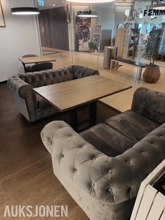 8 stk Howard Classic 2-seters sofaer – mørk beige