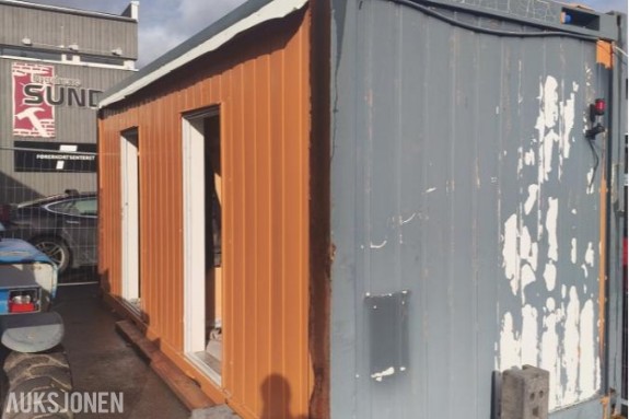 2010 Sanitærbrakke modul 2 delt Container - ingen minstepris
