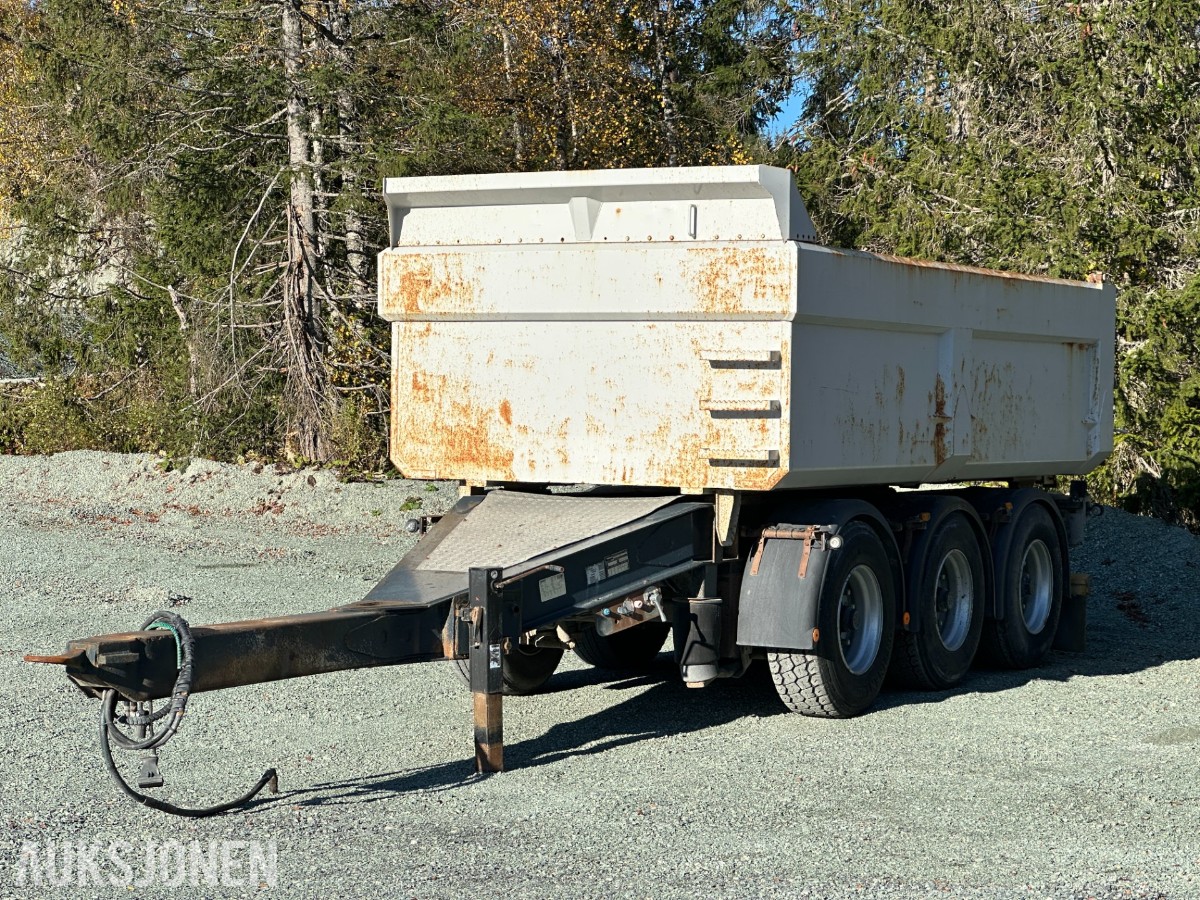 2005 Istrail 3 akslet Dumper tilhenger, 27 000 kg totalvekt
