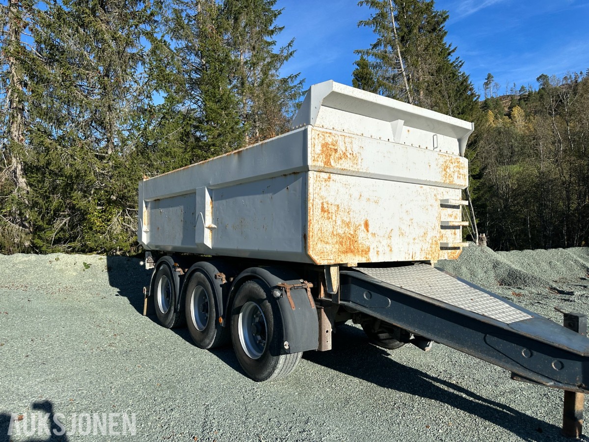 2005 Istrail 3 akslet Dumper tilhenger, 27 000 kg totalvekt