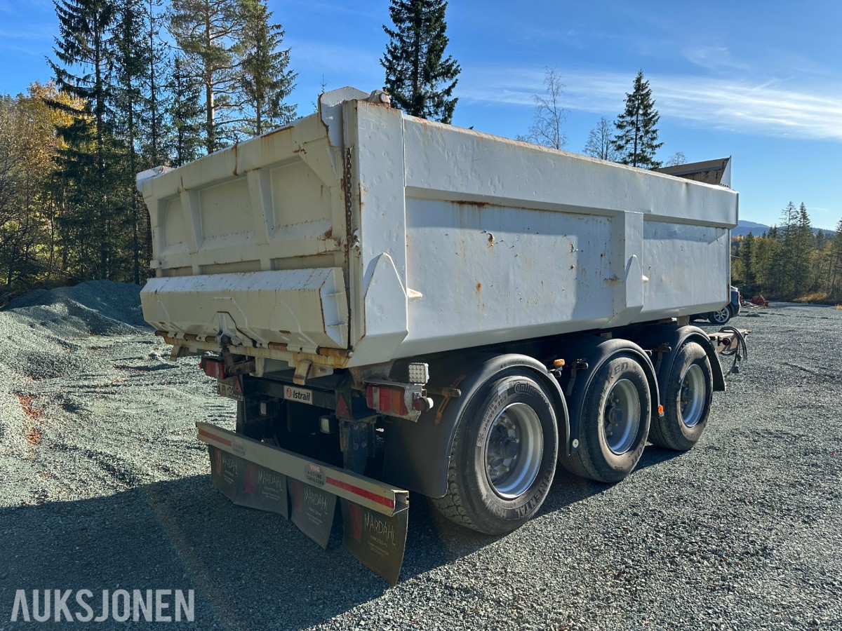 2005 Istrail 3 akslet Dumper tilhenger, 27 000 kg totalvekt