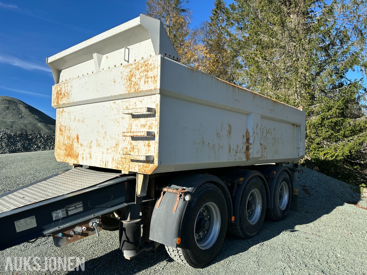 2005 Istrail 3 akslet Dumper tilhenger, 27 000 kg totalvekt