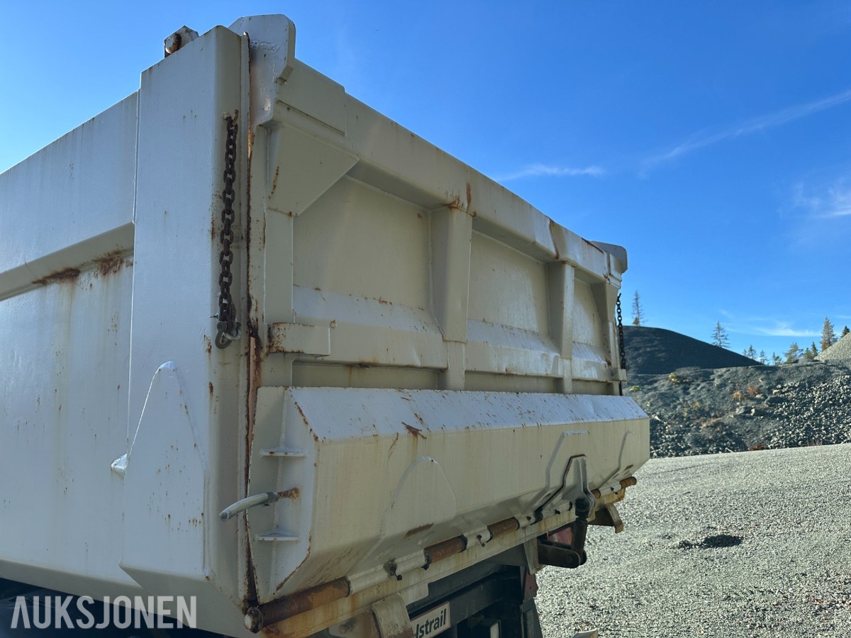 2005 Istrail 3 akslet Dumper tilhenger, 27 000 kg totalvekt