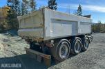 2005 Istrail 3 akslet Dumper tilhenger, 27 000 kg totalvekt