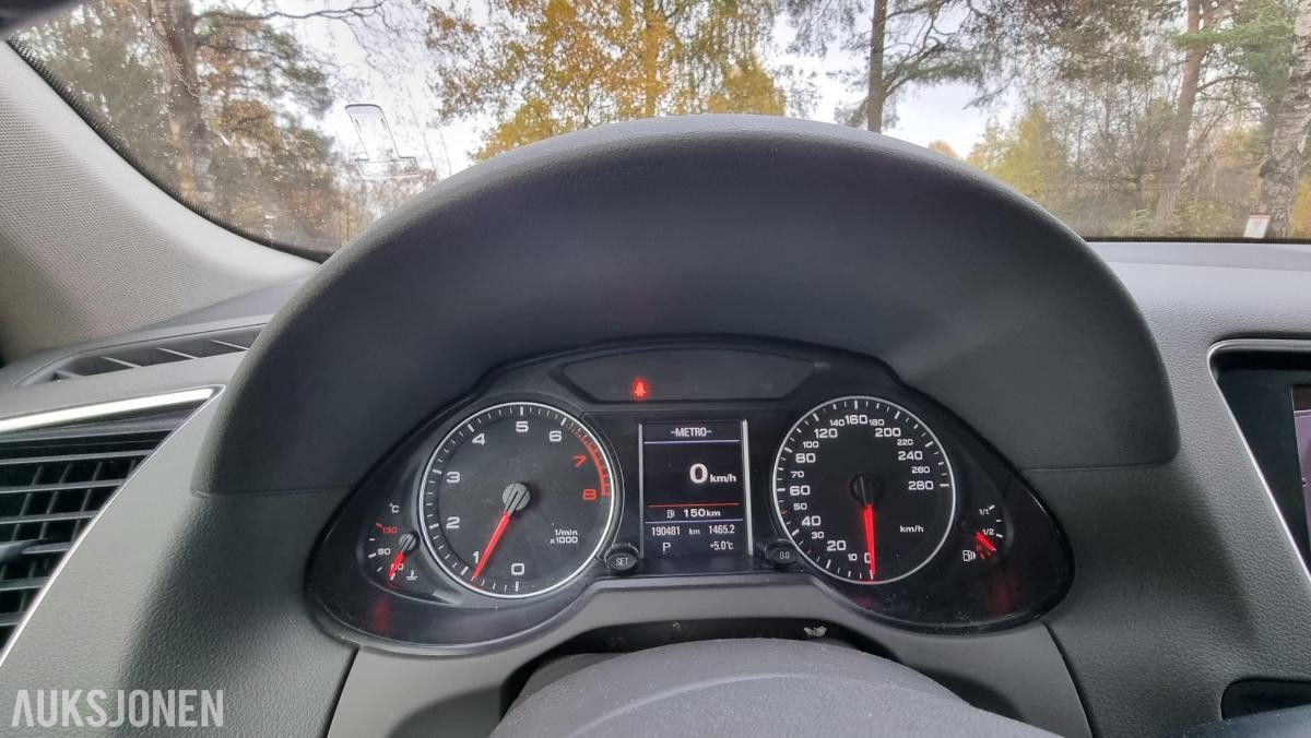 2009 Audi Q5 2.0 TFSI 211HK Quattro Automat Cruisekontroll, Alcantara delskinn