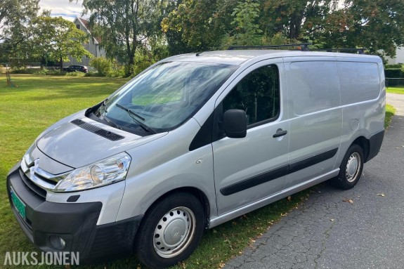 2014 Citroen Jumpy 2.0 HDi 128HK 3-seter, Cruisekontroll, Hengerfeste