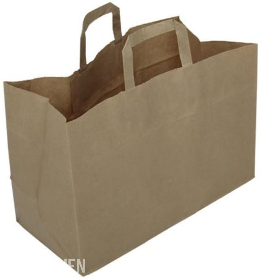 7200 Takeaway-poser papirposer - 35x18x25 cm, 36 pakker