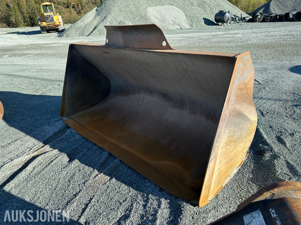 Hjullasterskuff - ca. 3m bredde