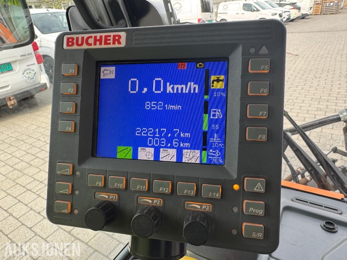 2014 Bucher CC2020 Kostebil, 2544 t - oppsamlingscontainer