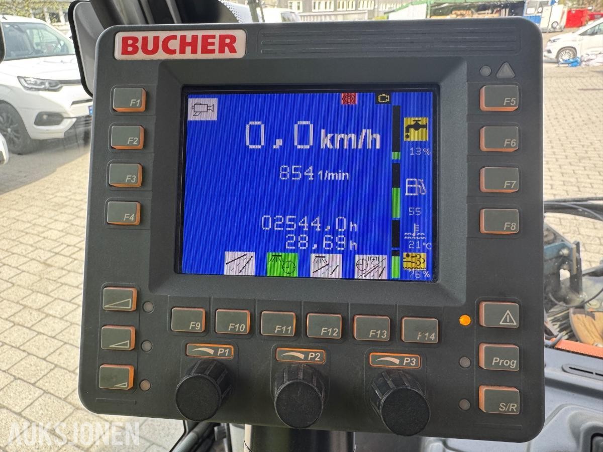 2014 Bucher CC2020 Kostebil, 2544 t - oppsamlingscontainer