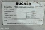 2014 Bucher CC2020 Kostebil, 2544 t - oppsamlingscontainer