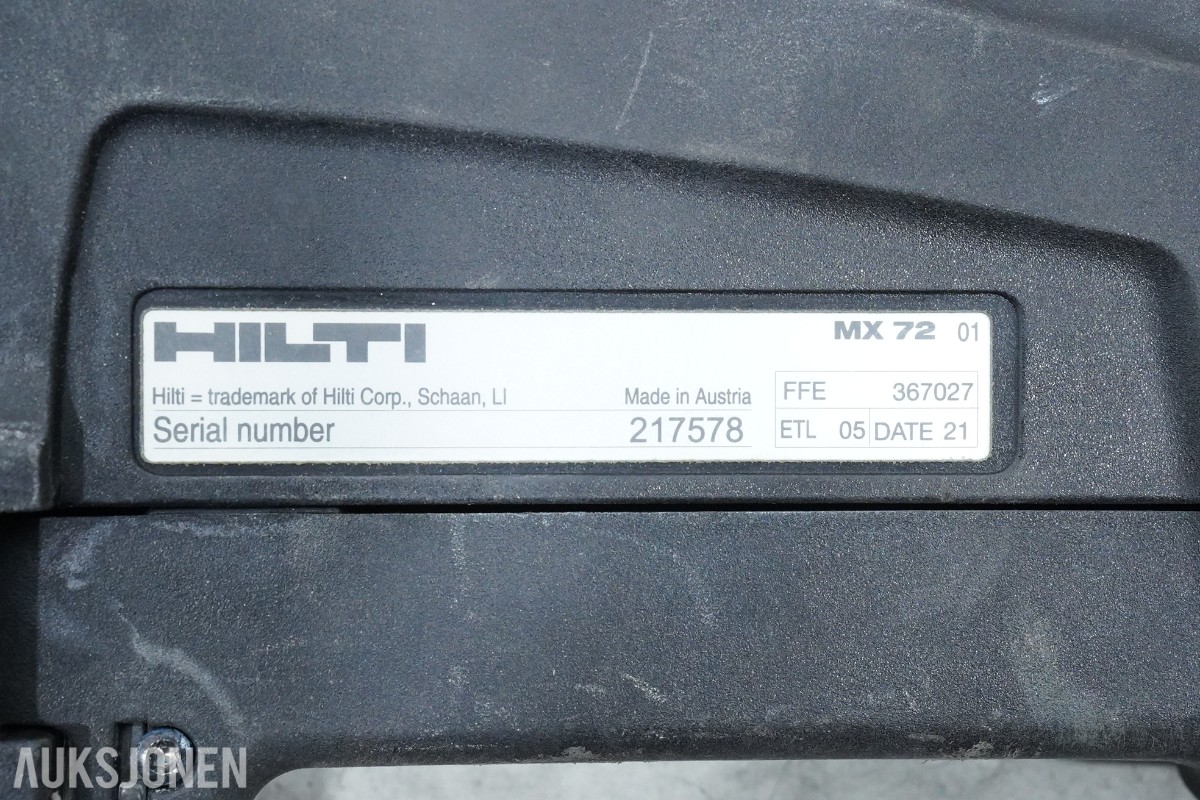 Hilti DX 5 boltepistol