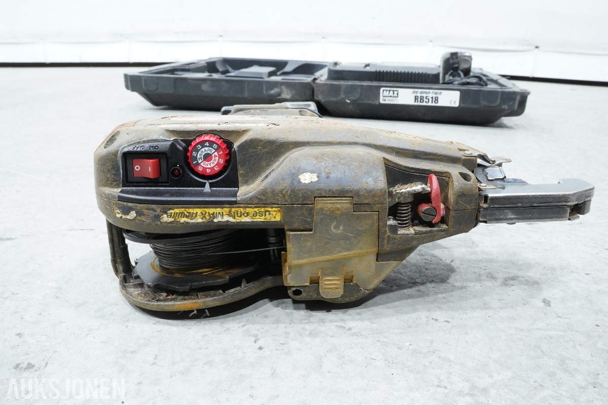 Re-bar-tier MAX RB398, RB518 Jernbindermaskiner - 2 stk