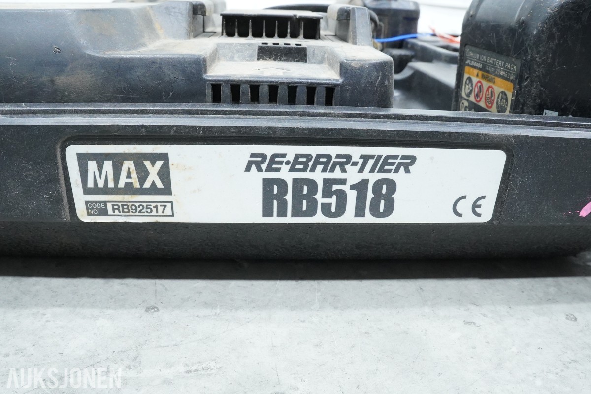 Re-bar-tier MAX RB518 Jernbindermaskiner - 2 stk