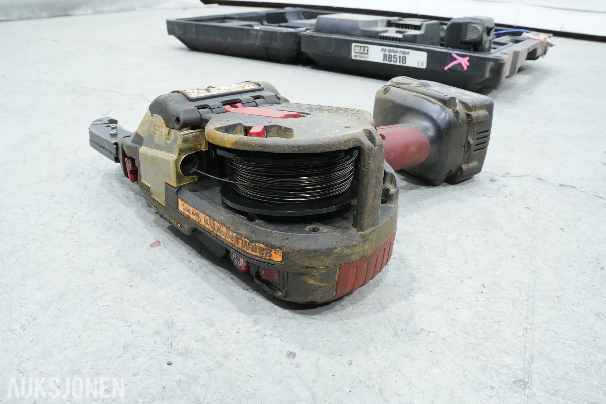 Re-bar-tier MAX RB518 Jernbindermaskiner - 2 stk