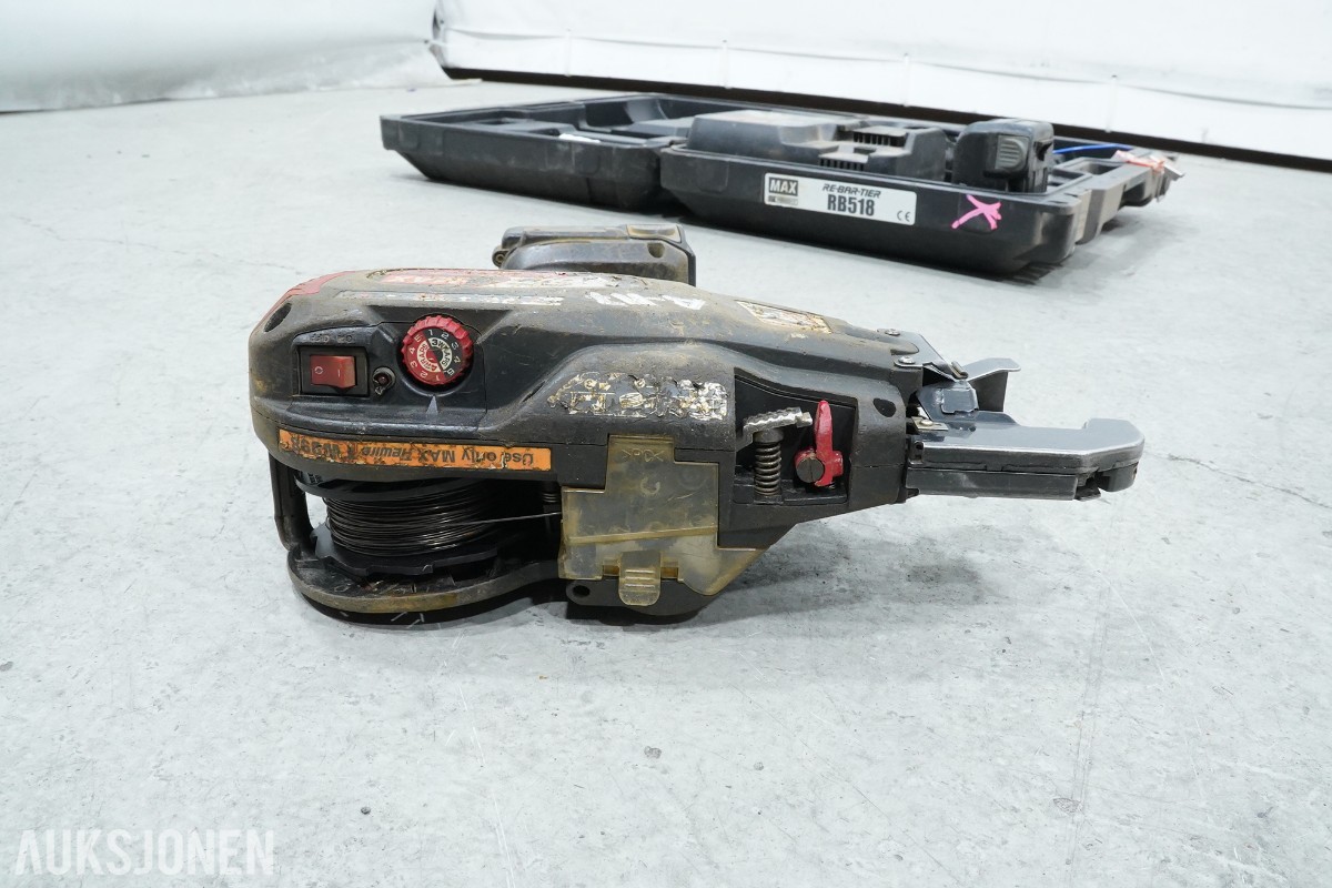 Re-bar-tier MAX RB518 Jernbindermaskiner - 2 stk