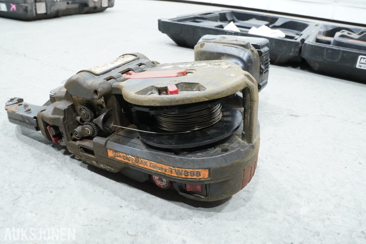 Re-bar-tier MAX RB518 Jernbindermaskiner - 2 stk