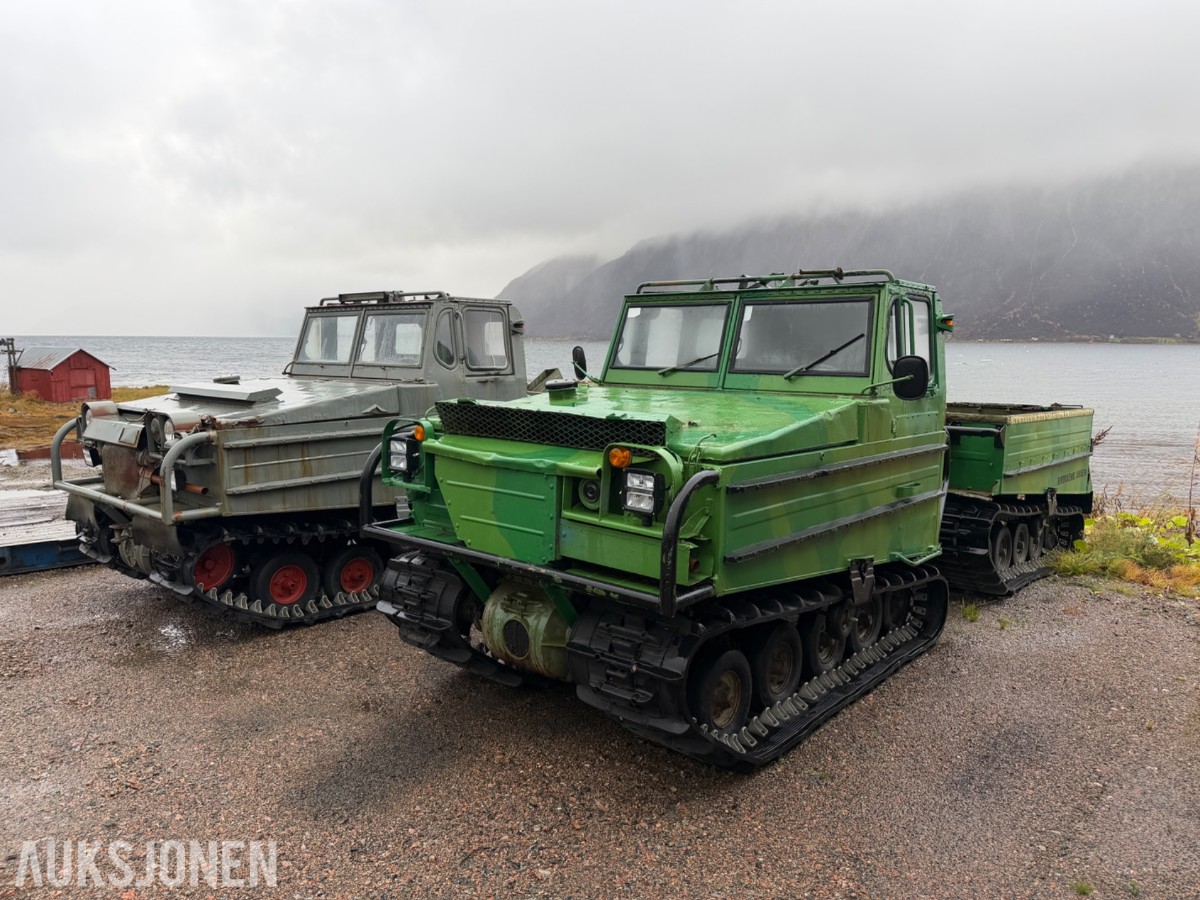 3 stk Volvo BV 202 Beltevogner selges samlet