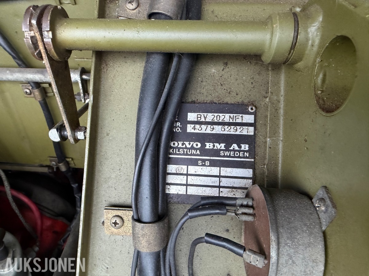 3 stk Volvo BV 202 Beltevogner selges samlet