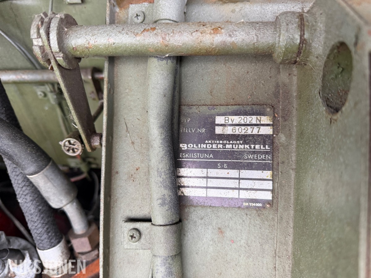 3 stk Volvo BV 202 Beltevogner selges samlet