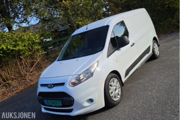2014 FORD TRANSIT CONNECT 1.6 TDCI 95HK LANG UTGAVE HENGERFESTE S+V DEKK