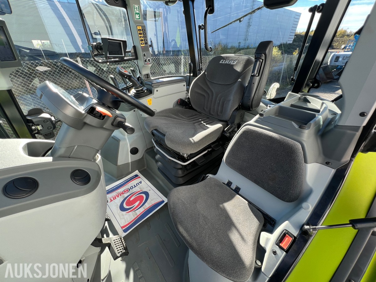 2021 Claas Arion 460- frontlaster, lite timer!