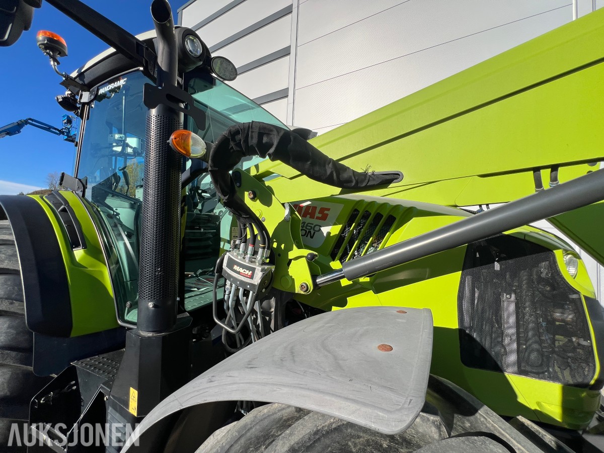 2021 Claas Arion 460- frontlaster, lite timer!